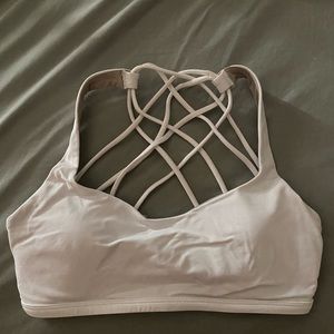Lulu lemon free to be ribbed sports bra